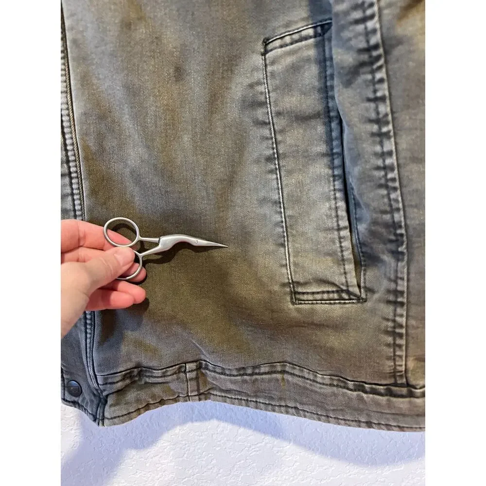 Levi's Trucker Canvas Chore Jacket Size XXL 2XL Brown Outdoor Barn Quilted Liner
